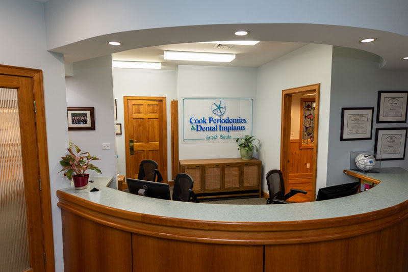 cook periodontics and dental implants office